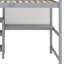 Lit mezzanine en bois avec tablettes, bureau et tableau d'écriture-1483475432