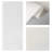 7-Panel Single Rail Panel Track Extendable 110"-153" W x 94"H, Panel Width 23.5", Macadamia, Chiffon-84546293