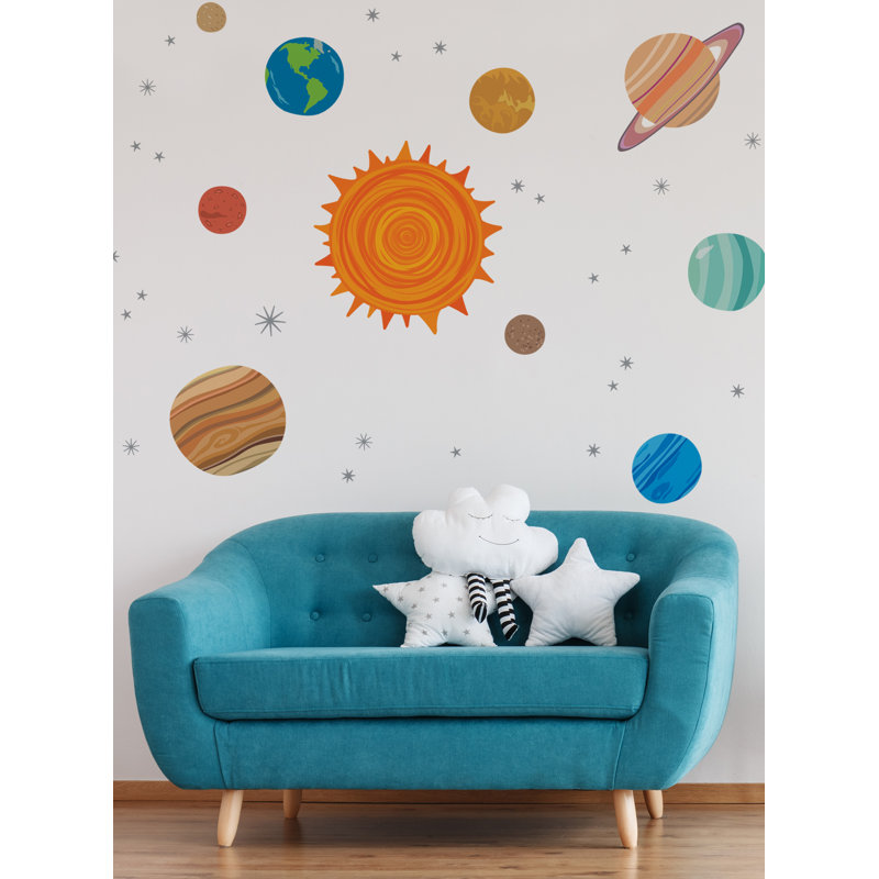 Adhésif décoratif planètes