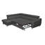 Aribel Faux Leather Corner Sofa with Sleeping Function and Storage Box with Adjustable Headrests -1619128325-1619128327