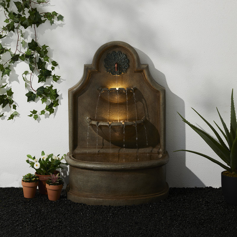 Fontaine en résine avec lumière Rachely