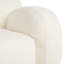 Courbé 81,5 po pour chambre à coucher, salon, appartement - 3 avec design ergonomique et zones de compression minimalistes en tissu courbé, très grands sièges, forme longue durée