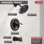 Windemere Bathtub Faucet Trim Kit, Bathtub Faucet Set, Shower Head and Handle Set, Bathtub Kit-5822714