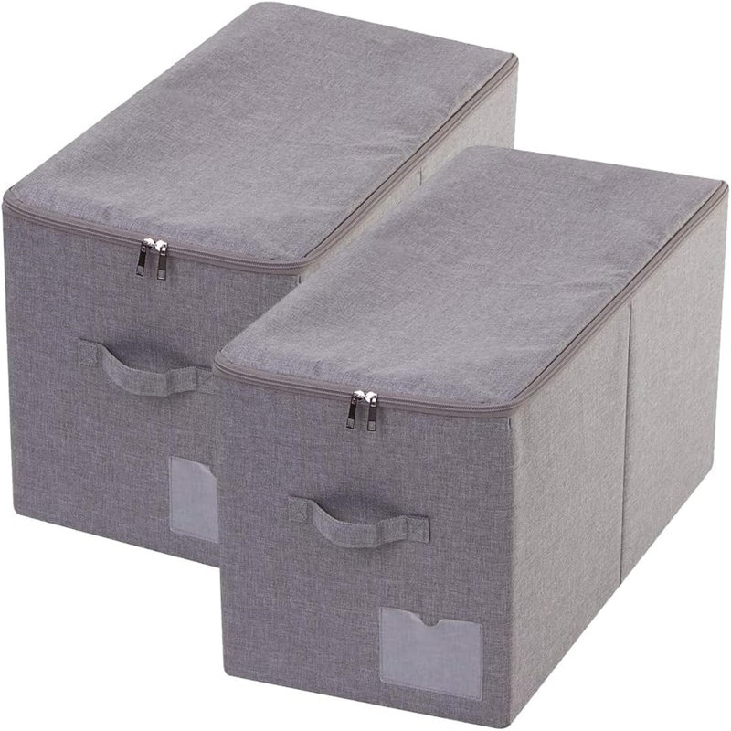 Ebern Designs Fabric Decorative Bin