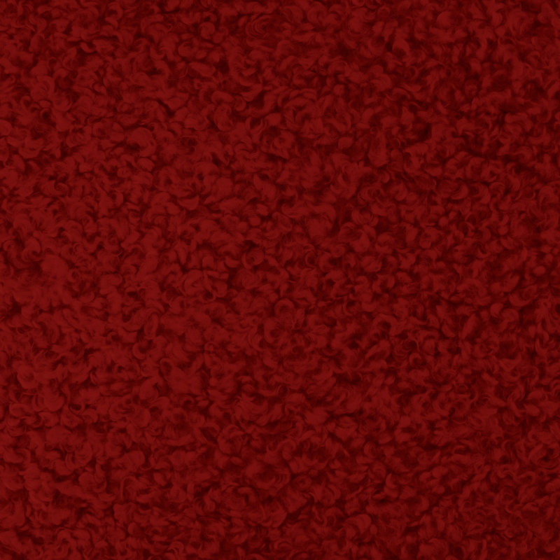 Sherpa Teddy | Kova Fabric, Red