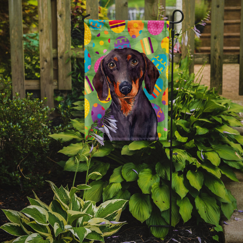 Drapeau de jardin Atara, Teckel 2
