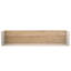 U Oak Solid Wood Accent Shelf-35994751-35994753