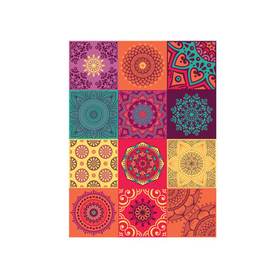 Adams Abstract Non-Wall Damaging Wall Decal