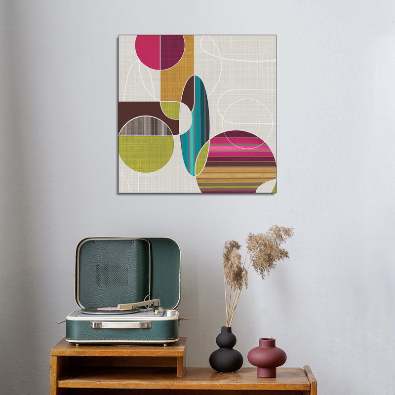 Impression sur toile en métal, Steplix, "Blast From The Past I" par Tandi Venter