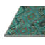 Tapis bleu sarcelle tissé à la machine Janiha-963077341