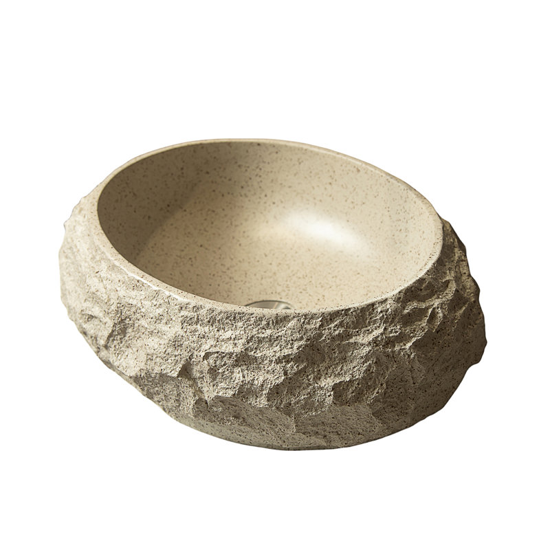 Luna 18'' Bathroom Sink, Beige
