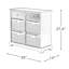 Armoire décorative haute 27,2 po Jordmir