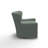 Bendigo Upholstered Swivel Barrel Chair-1864440889