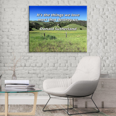 Astoria Grand Gallery Wrapped Canvas By Amy Cuddy: "Don’t fake it till you make it. Fake it till you