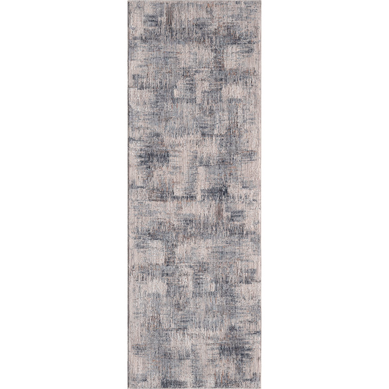 Tapis de couloir bleu 2 pi 7 po x 7 pi 2 po Fardeen Mayflower de United Weavers