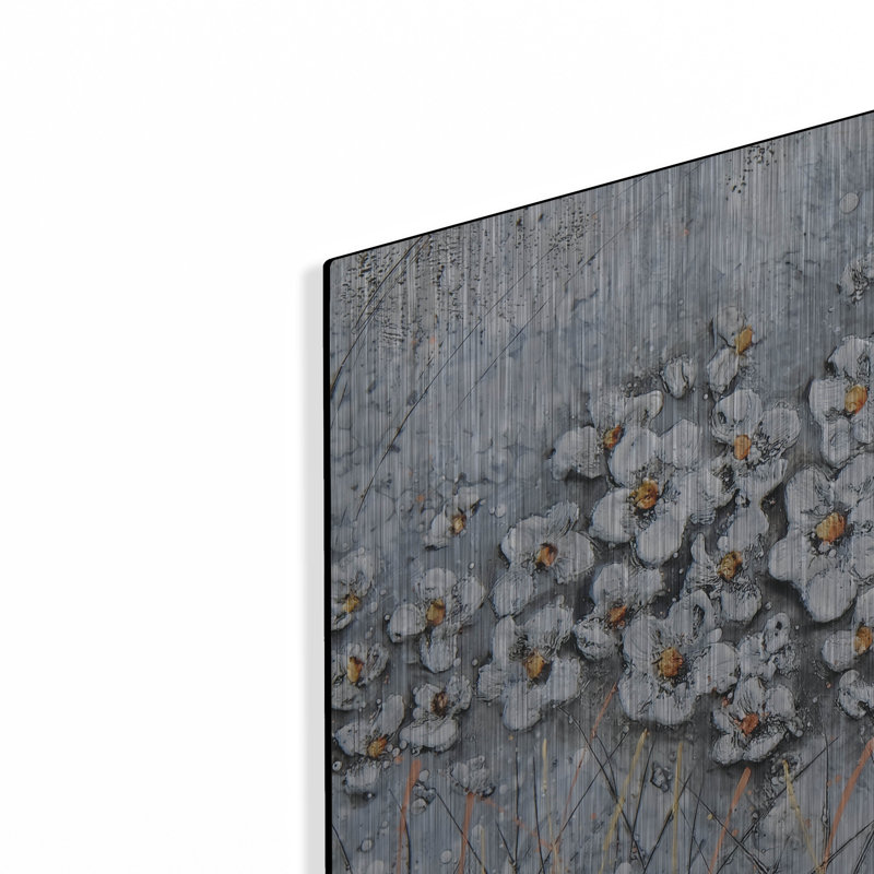 «Fields Of Pearls» par Britt Hallowell, H 24 po x l 48 po