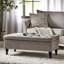 Upholstered Fabric Footstool