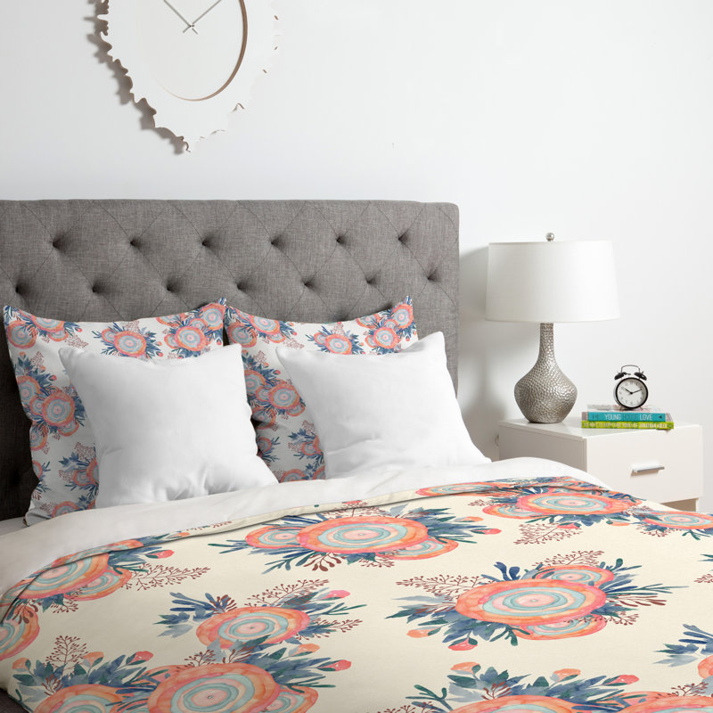 Ensemble de housse de couette, Housse de couette pour grand lit et 2 taies décor