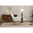 Teddy Fabric Upholstered Nursery Rocking Glider Chair-1504793722