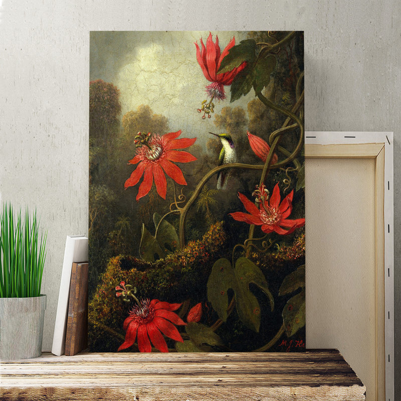 Martin Johnson Heade - Wrapped Canvas, 76cm H x 50cm W