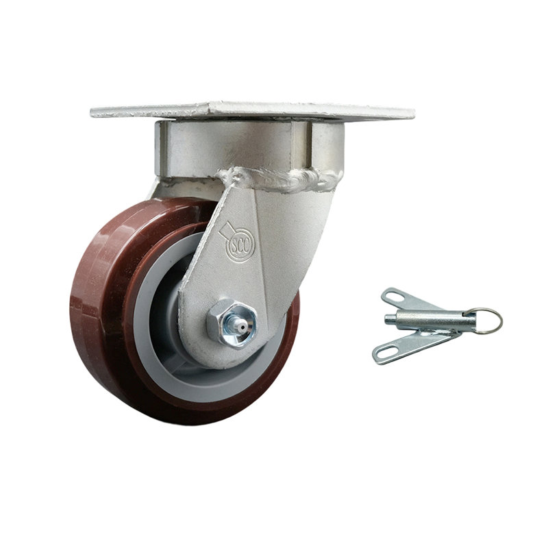 Roulettes pivotantes Kingpinless