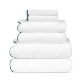 Antalya 6 Piece Turkish Cotton Towel Set