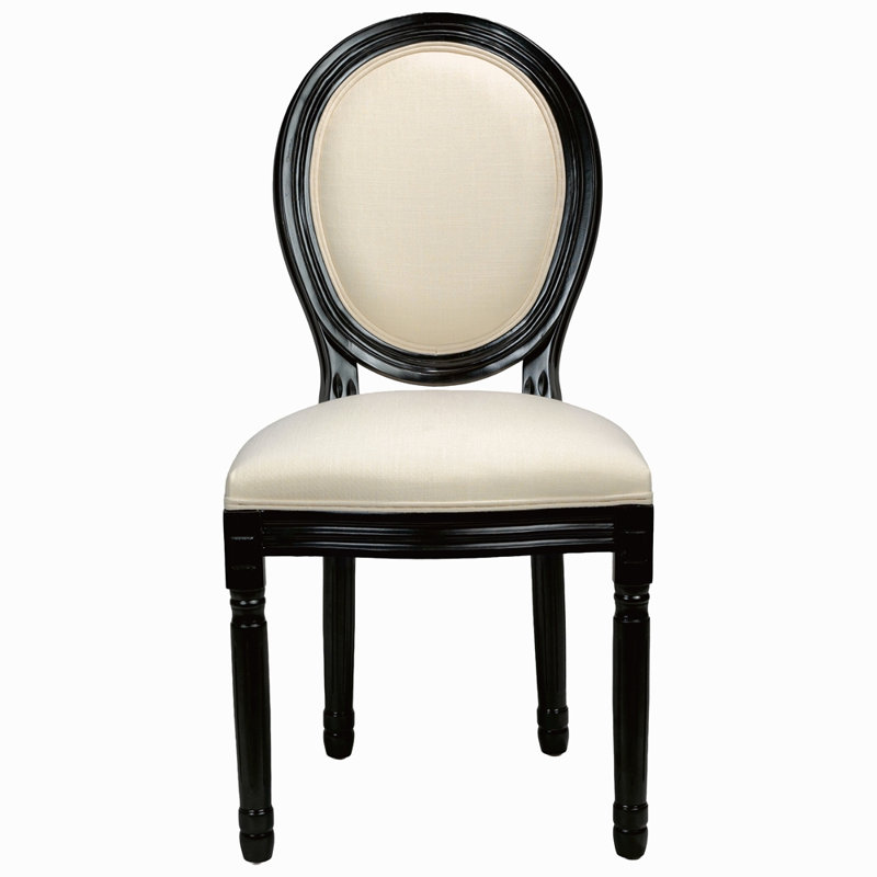 Ensemble de 2 chaises de salle à manger French Country, Beige