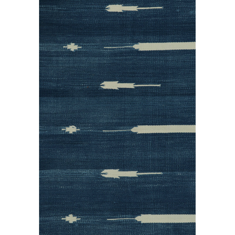 Dhuree Flatweave Cotton Striped Area Rug, Rectangle 14' x 20'