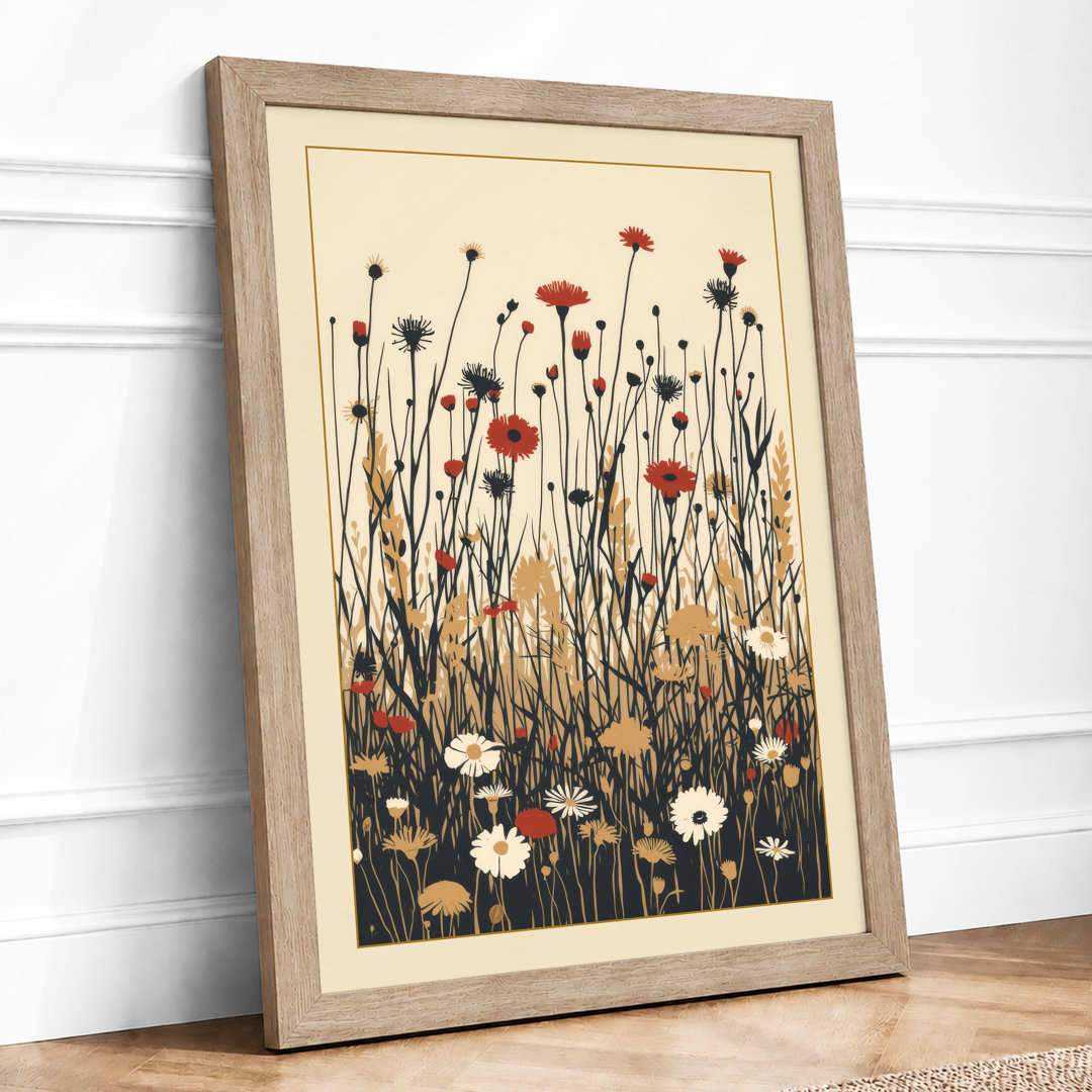 Wildflower Meadow Botanical - Framed Print