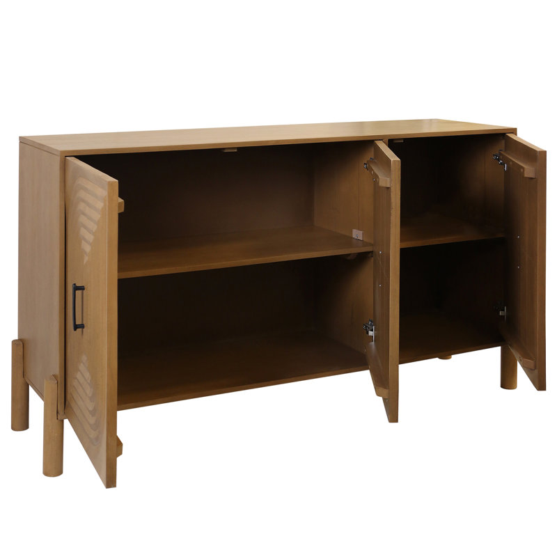 Jarcos 3-Door Sideboard - Light Tobacco