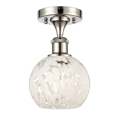 Plafonnier semi-encastré 1 lumière Ballston - Adreann