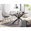 Swansea Metal Base Dining Table-941323117