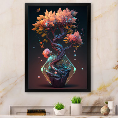 " Hexagon Bonsai Tree III "