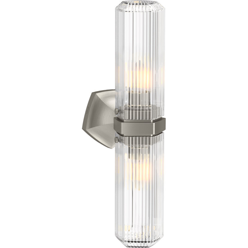 Occasion 2 - Light Armed Sconce, Brushed Nickel