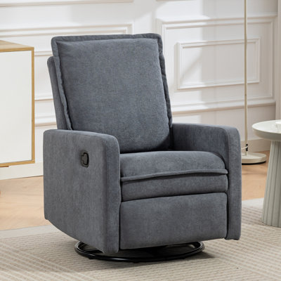 Fauteuil inclinable et pivotant manuel de 25,2 po de largeur