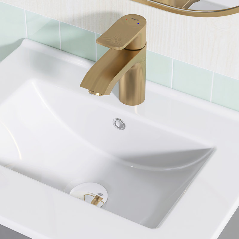 Ensemble de meuble-lavabo autoportant 20 po avec comptoir en céramique 20 po, Gris
