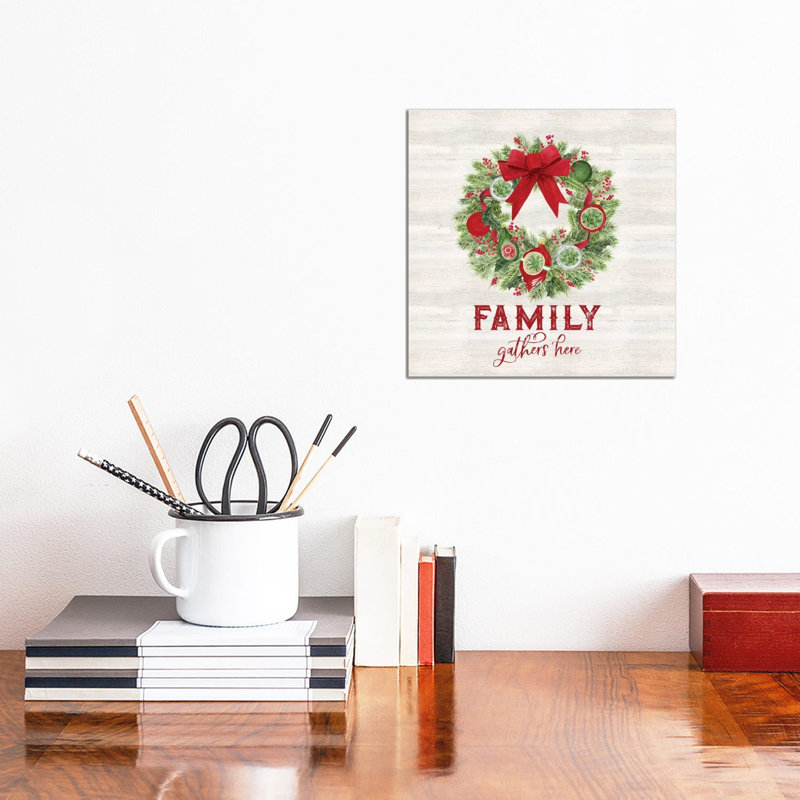 Season of Giving V 1 Piece Wrapped Canvas Painting, 93.98 cm H x 93.98 cm W x 1.91 cm D