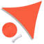 Toile d'ombrage triangulaire Yescom-57092712-113472283