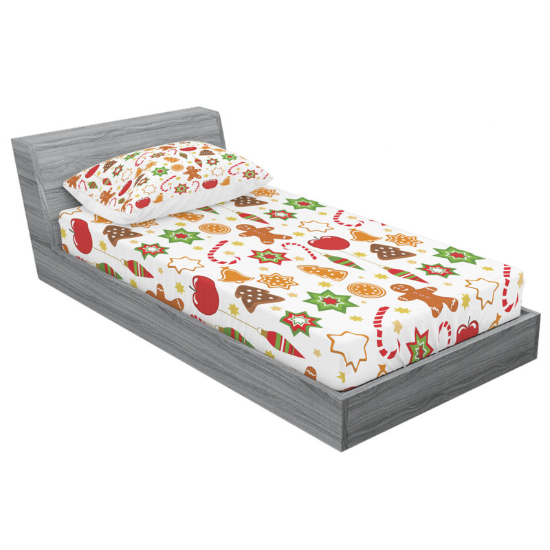 Microfiber Sheet Set, Twin XL Sheet Set with Fitted Sheet