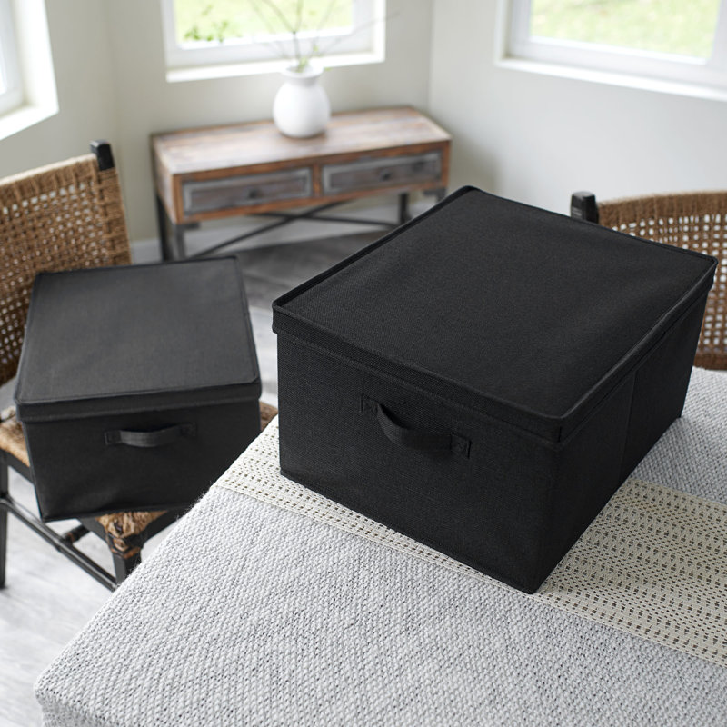 Jumbo Storage Box, 10" H x 16" W x 19" D, Graphite