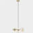 3 Head Crystal Glass Bulb Pendant Light