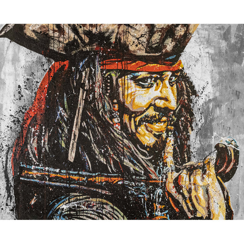 " Jack Sparrow ", 15" H x 18" W x 1.5" D