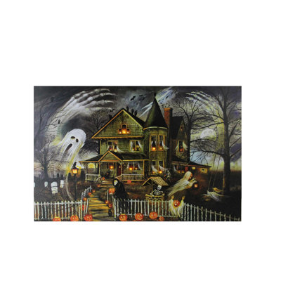 Art mural sur toile à DEL