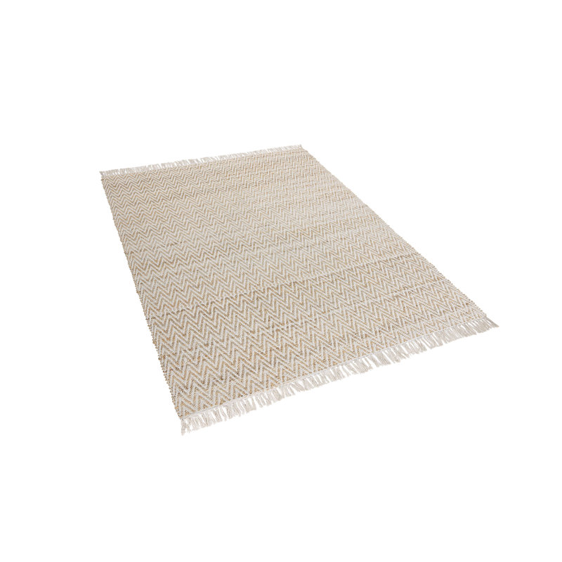 Chevron Flatweave Area Rug, Rectangle 140 x 200cm