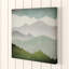 «First Snow Mountain View» par Ryan Fowler, reproduction d'art graphique sur toile-794139841