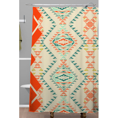 Geometric Shower Curtain