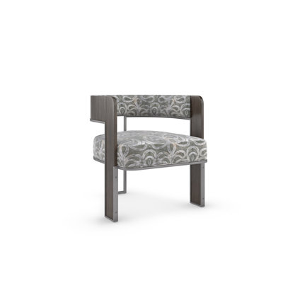 Modern Streamline Barrel Chair