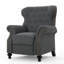 Fauteuil inclinable avec accoudoirs roulés-1794482129
