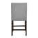 Antoiniece Upholstered Counter Side Chair in Gray