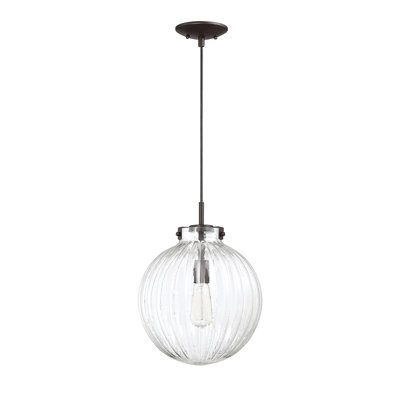 Luminaire suspendu sphère 1 lumière Suzman